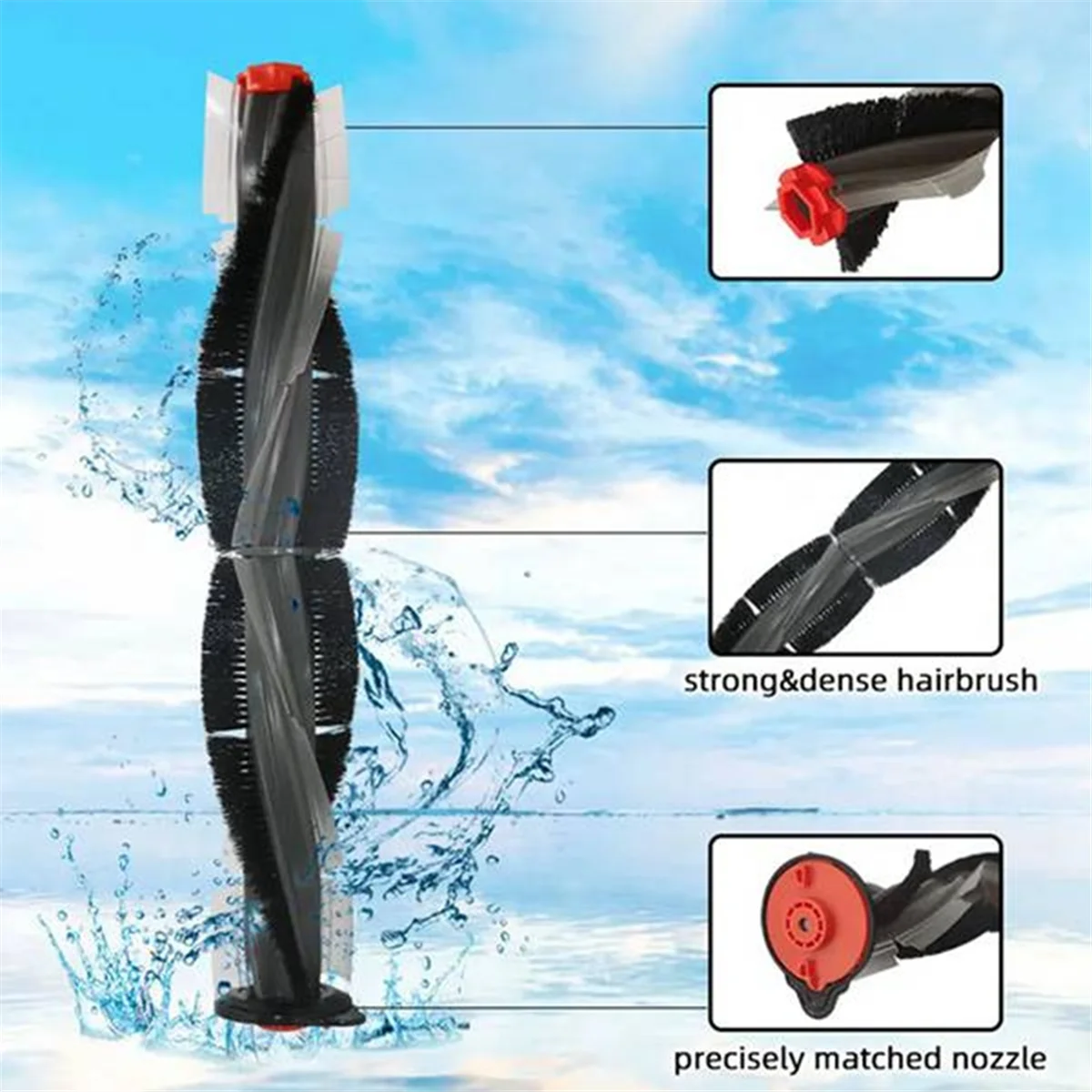 A20M 5 шт. для подключенных деталей D10 D9 D8 D3 D4 D5 D6 D7 D серии D75 D80 D85 Основная боковая щетка Ультрафильтр