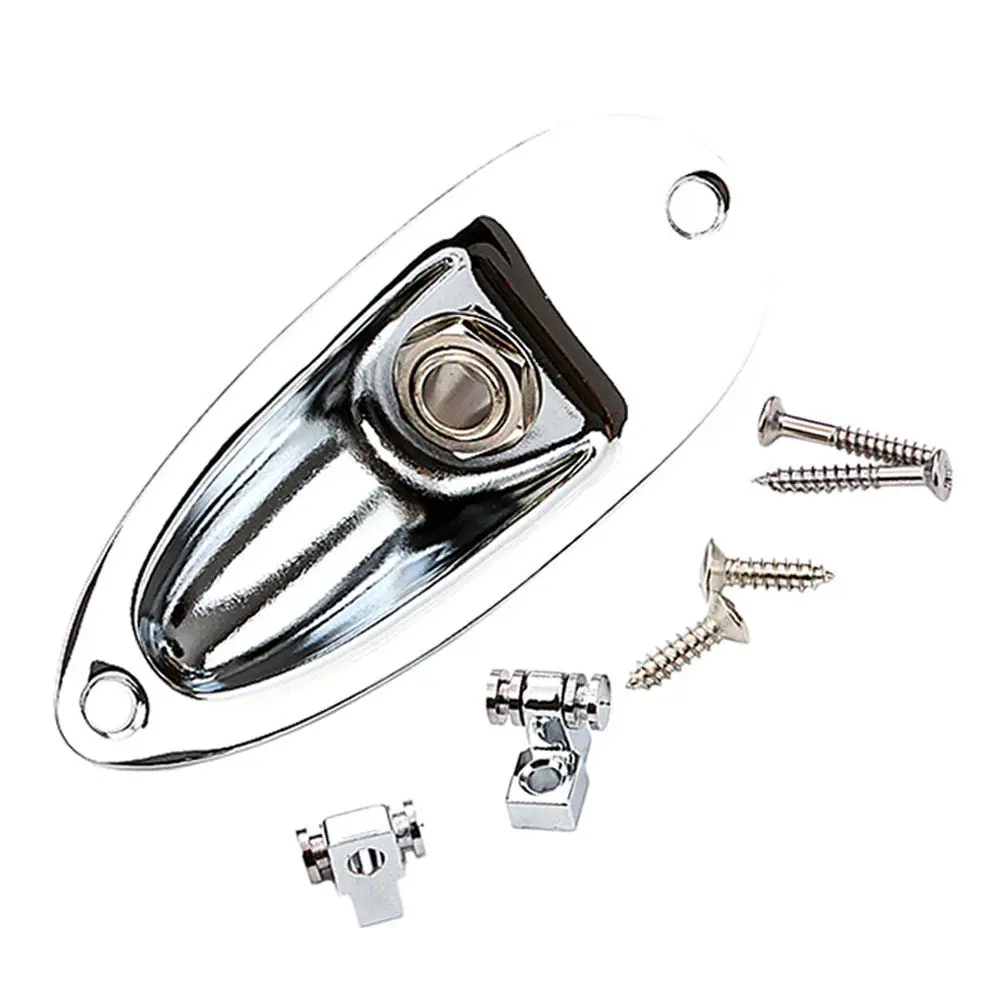 

1Set Silver Boat Style Guitar String Retainer Stable Metal Press String Retainer for Electric Guitar Bass Musical Instrument