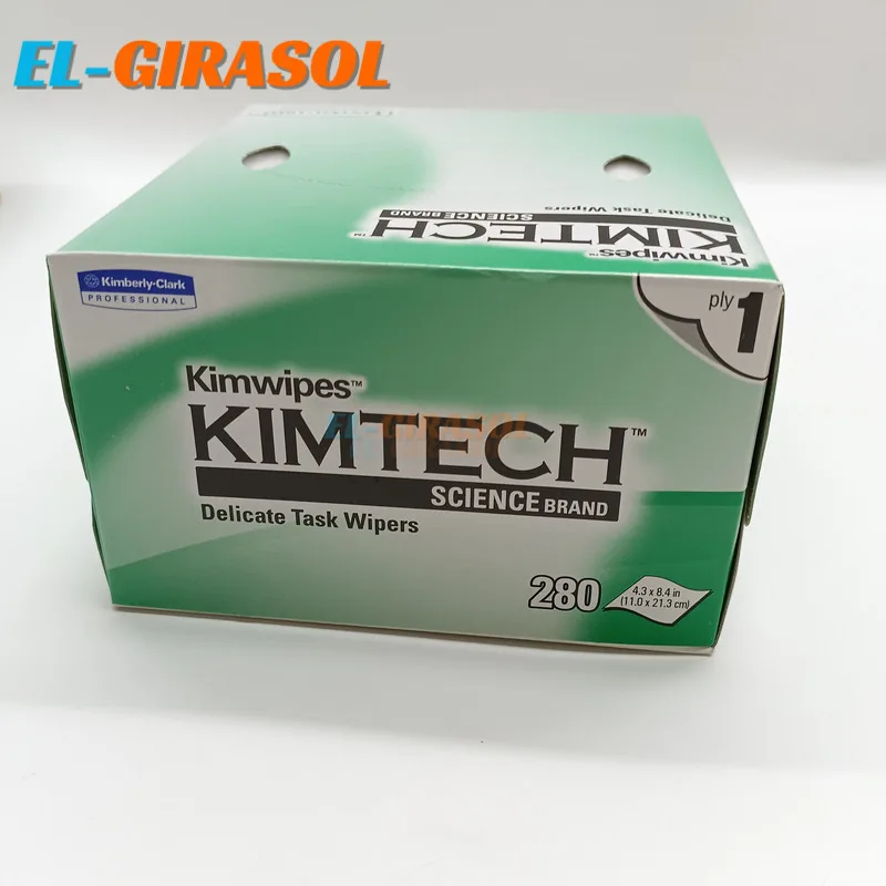 1pcs Fiber Wiping Paper KIMTECH Fiber Cleaning Paper Packaging, 280 Wipes Fiber Wiping Paper American FTTH