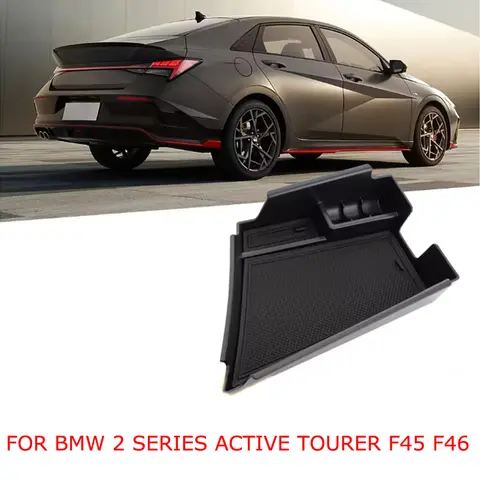 For BMW 2 Series Active Tourer F45 Gran Tourer F46 2015 -2019 Car Armrest Storage Box Console Organize Tray accessories 8 best sales f45 bmw - №2