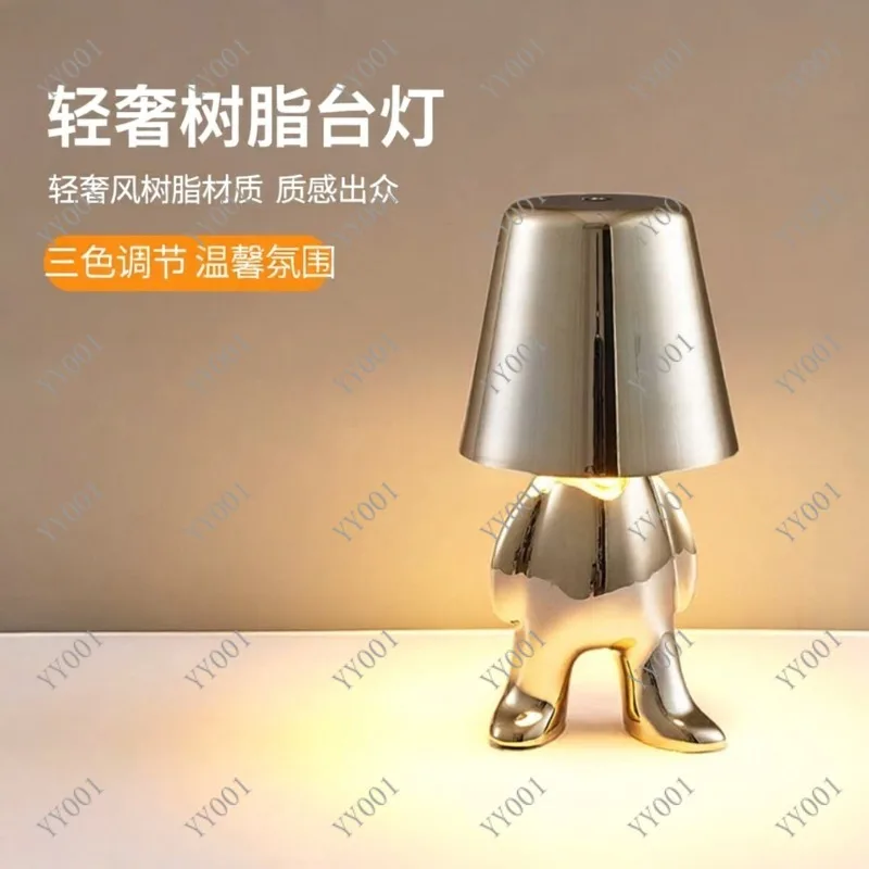 

Luxury USB Rechargeable Table Lamp Ambient Light for Bar Restaurant Bedroom Bedside