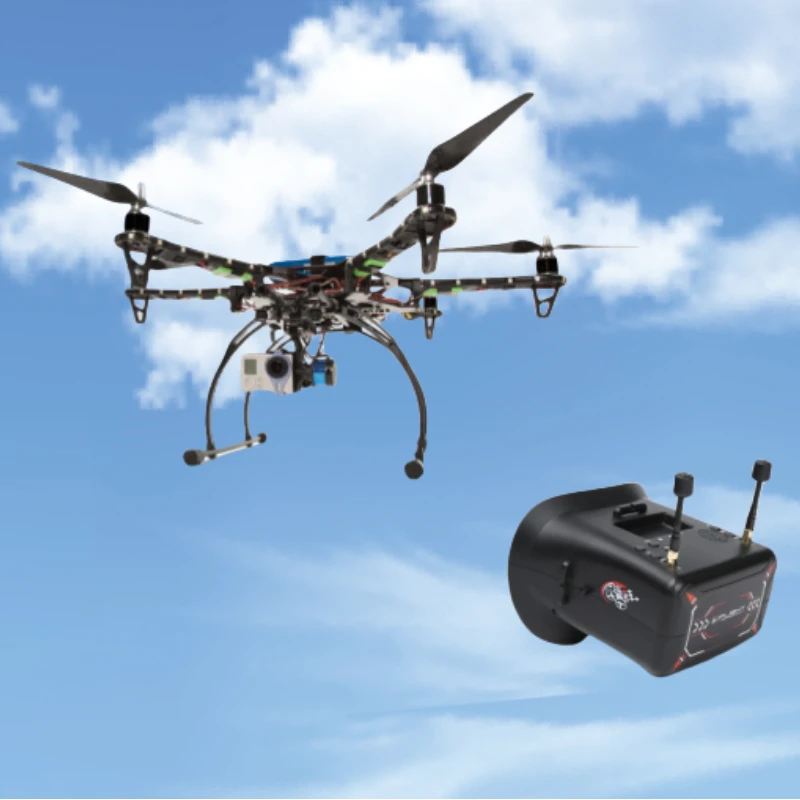 5,8G FPV видео очки Ifligh Ntsc 40ch 5,8 ГГц с функцией записи Dvr встроенный аккумулятор 3,7 в/2000 мАч Fpv 40ch