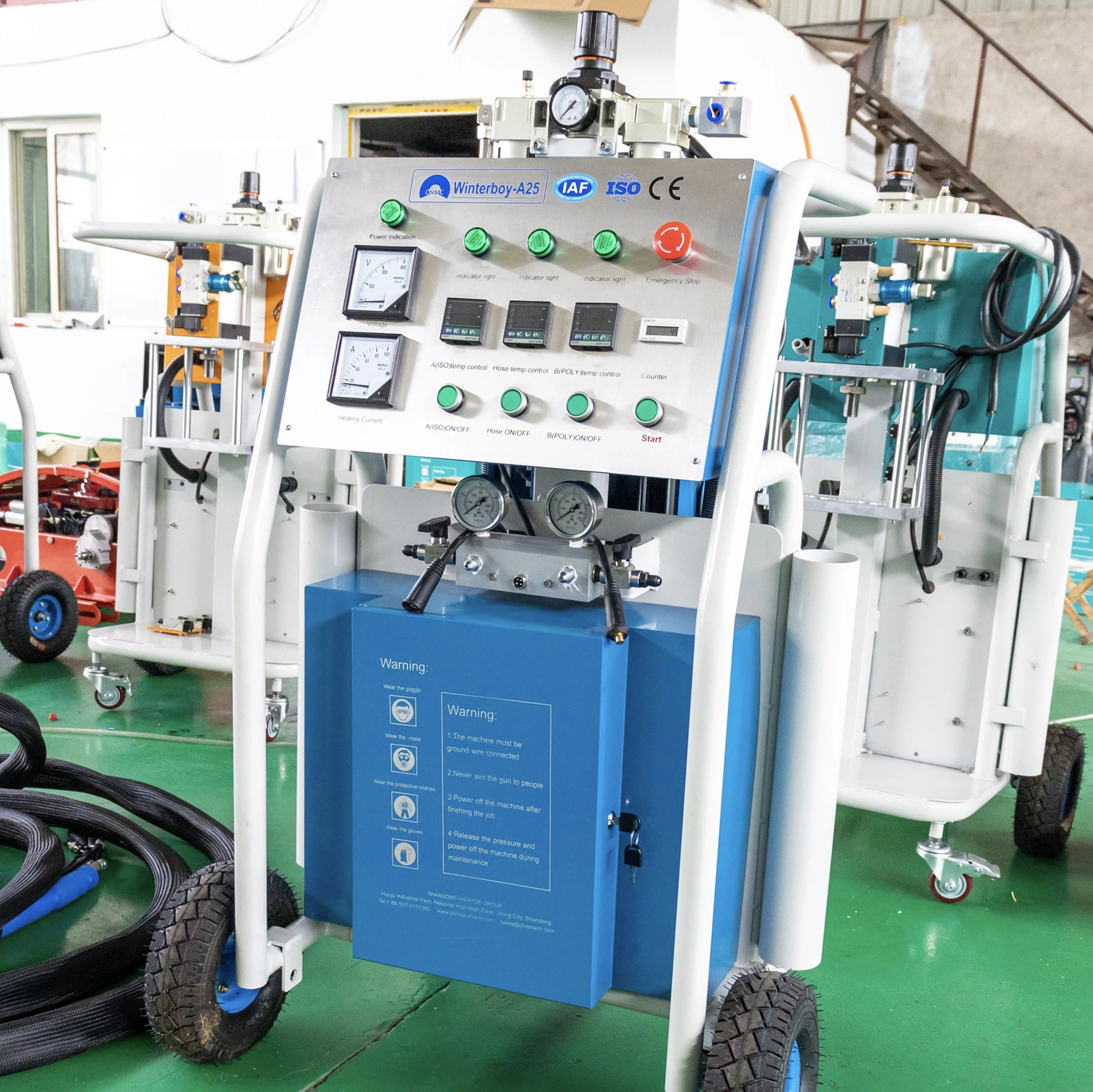 Closed Cell Polyurethane Thermal Pu Foam Insulation Machine/spray Rig/sprayer