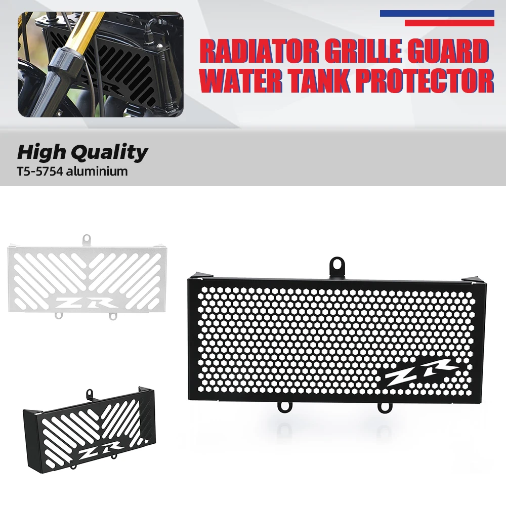 

For Kawasaki ZR-7/ZR 7 ZR-7S ZR550 ZR750 Zephyr 550 Accessories Motorcycle Aluminium Radiator Grille Guard Water Tank Protection