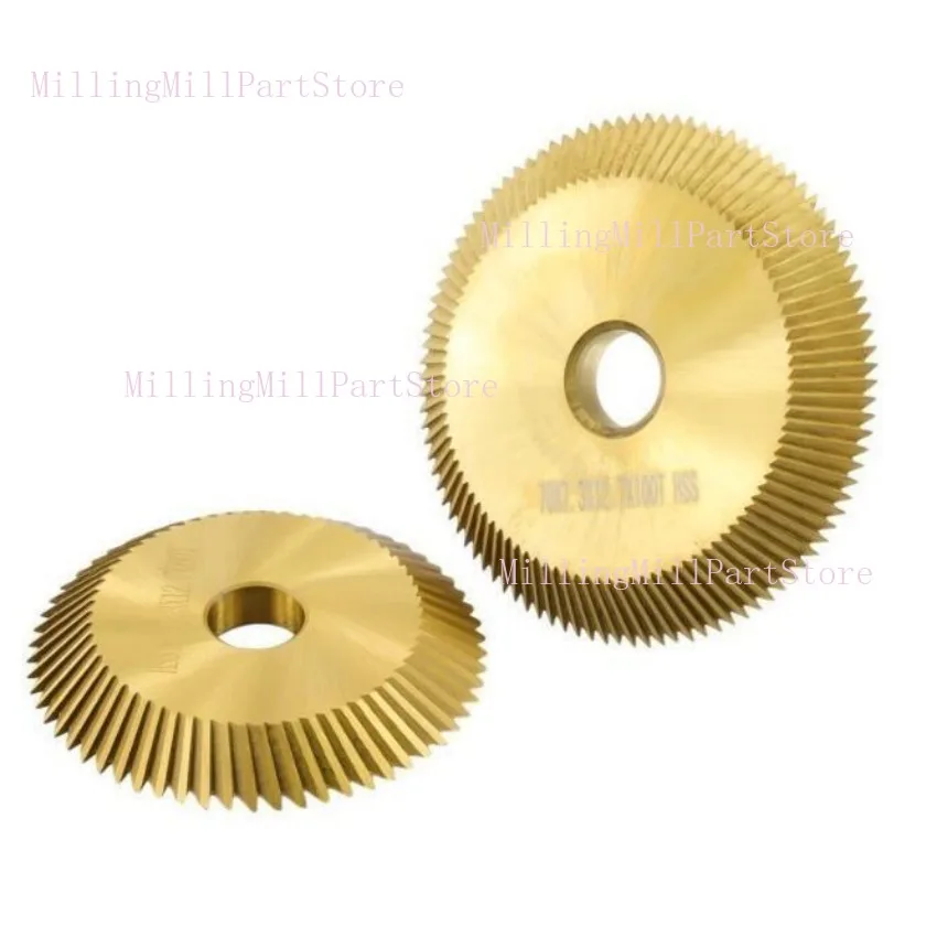 1pc Key Machine Saw Blade Double Side HSS Key Cutter Milling Cutter for Copy Keys Duplicate Machine 60/70mm 60 80 100 Teeth