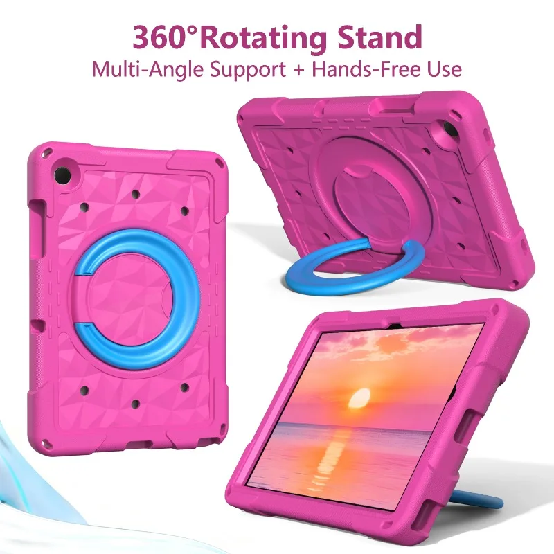 Kids Friendly EVA Case for Samsung Galaxy Tab A11+ Plus 11 Inch 2025/ A9+ Plus 2023 for Samsung A9 Plus SM-X210 SM-X218 SM-X230