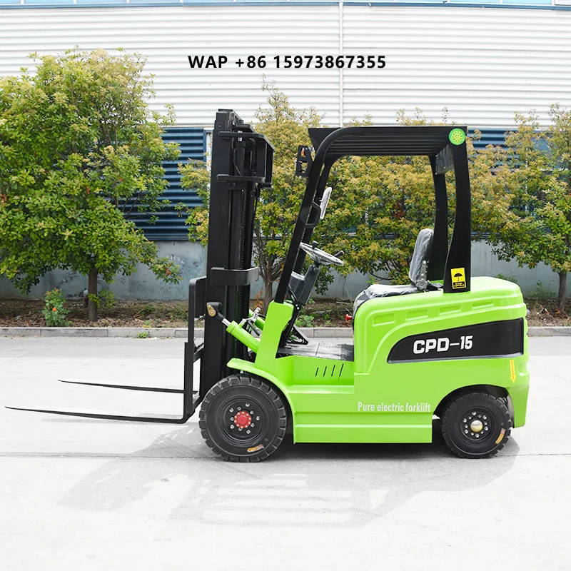 

Baiyijie Mini Electric Forklift 1 1.5 2 3 Ton Lithium Battery Lift Height 3000-7000mm Electric Forklift