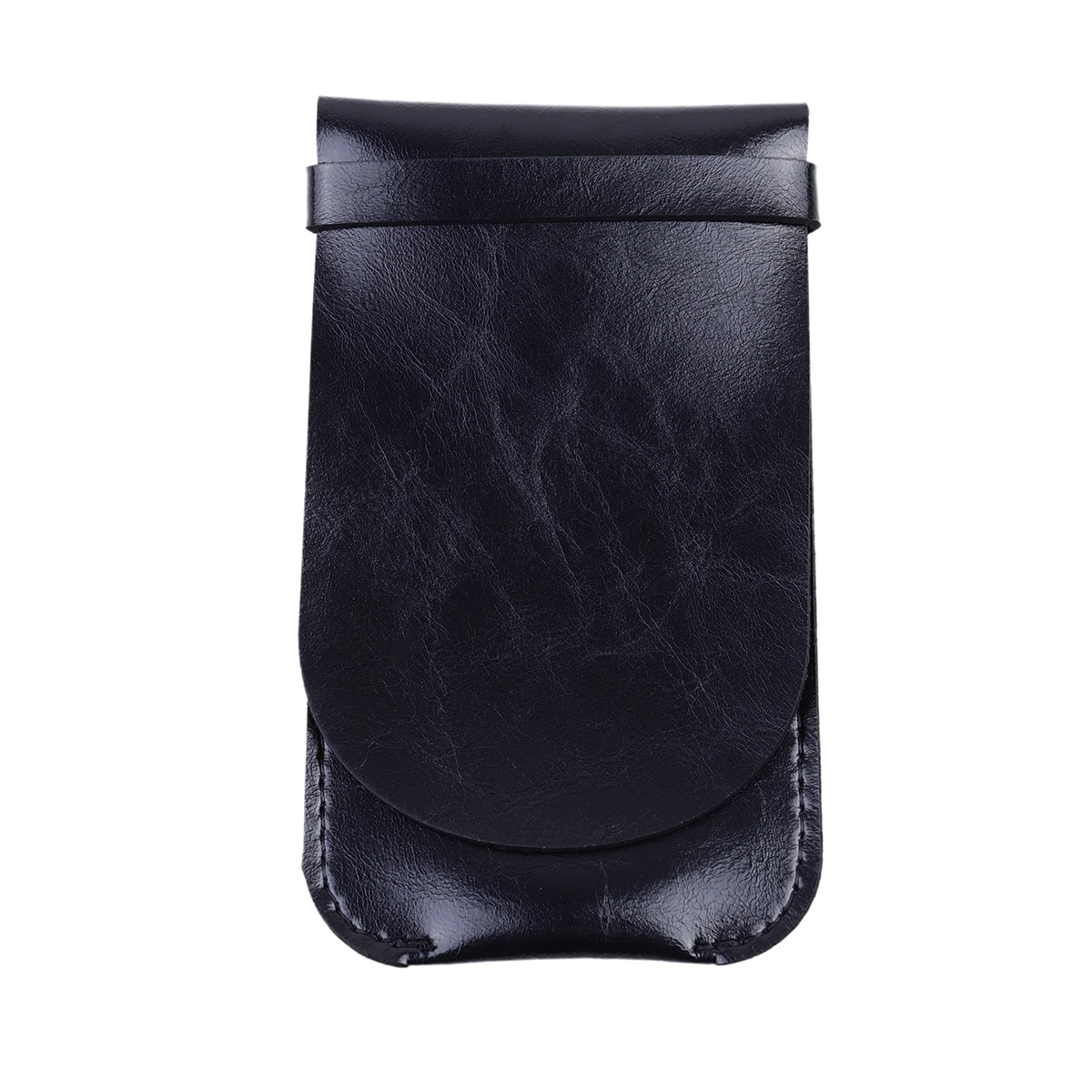 1pc Vintage Multi Pen Storage Bag Pouch Protective Sleeve Storage Bag For Home Office Pen Holder School Black