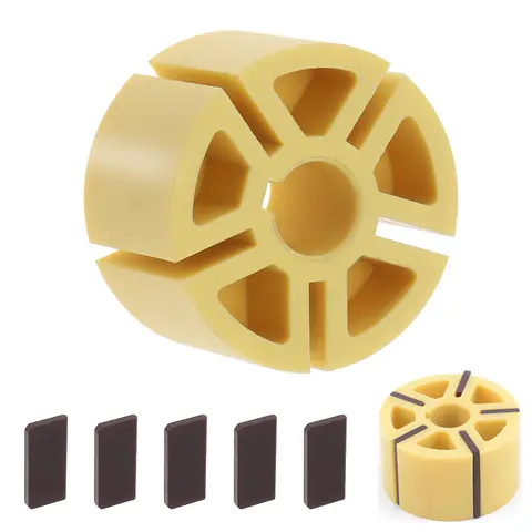 공압 샌딩 머신 로터 블레이드 샌더 폴리셔 액세서리, 플라스틱 로터 베인, 5 인치