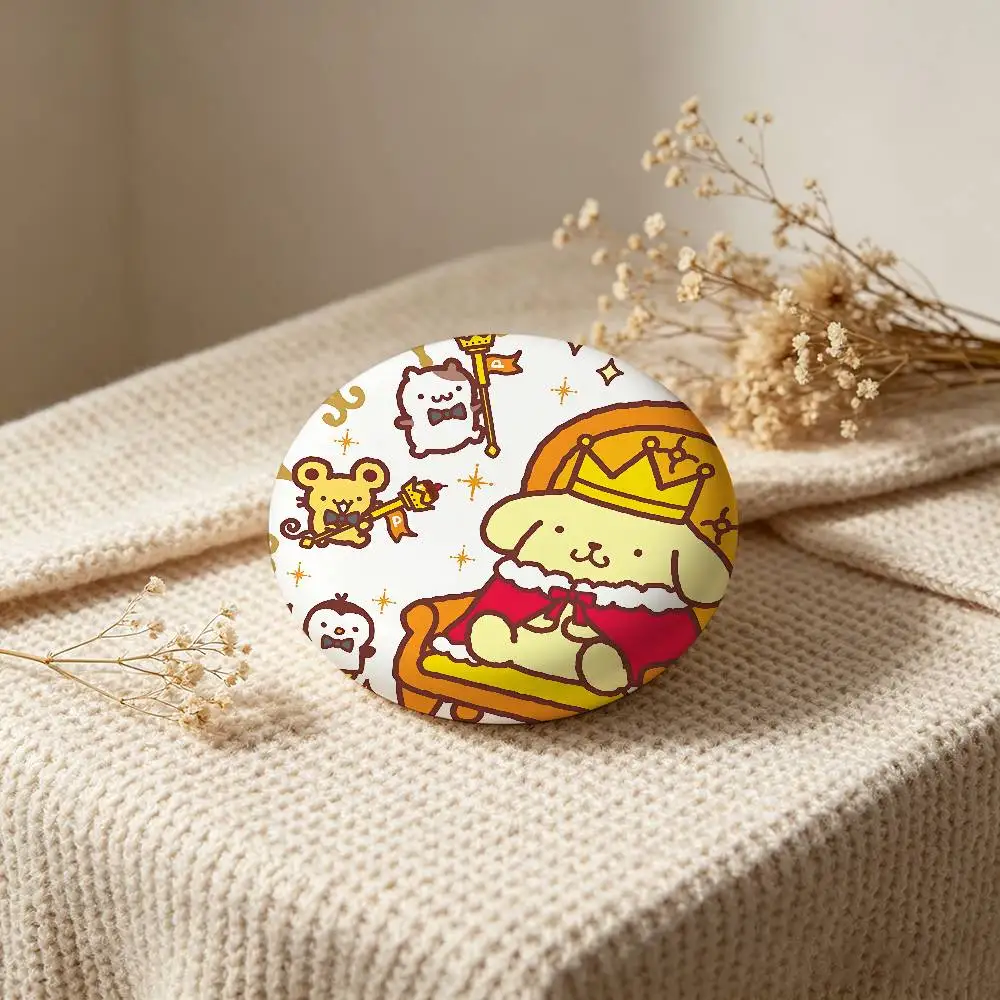 Anime P-Pompompurin-es Cartoon-Sternabzeichen, Broschen, Anstecknadeln, Zinnrequisiten, Weihnachtsgeschenke, Geburtstagsgeschenke – Detail 7