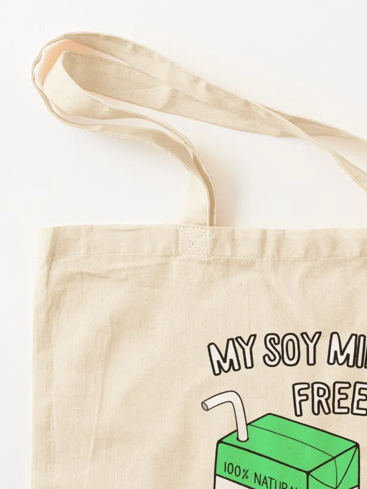 My Soy Milk Tote Bag reusable shopping bags Canvas bag Woman shopper bag shopper bags