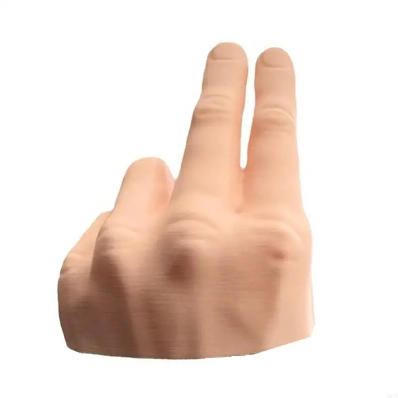 

The Lazy Waver 2 Finger Waves Hand for Car Dashboard Decorations Waving Hand Car Interior 4.53"×4.33" for Most Car