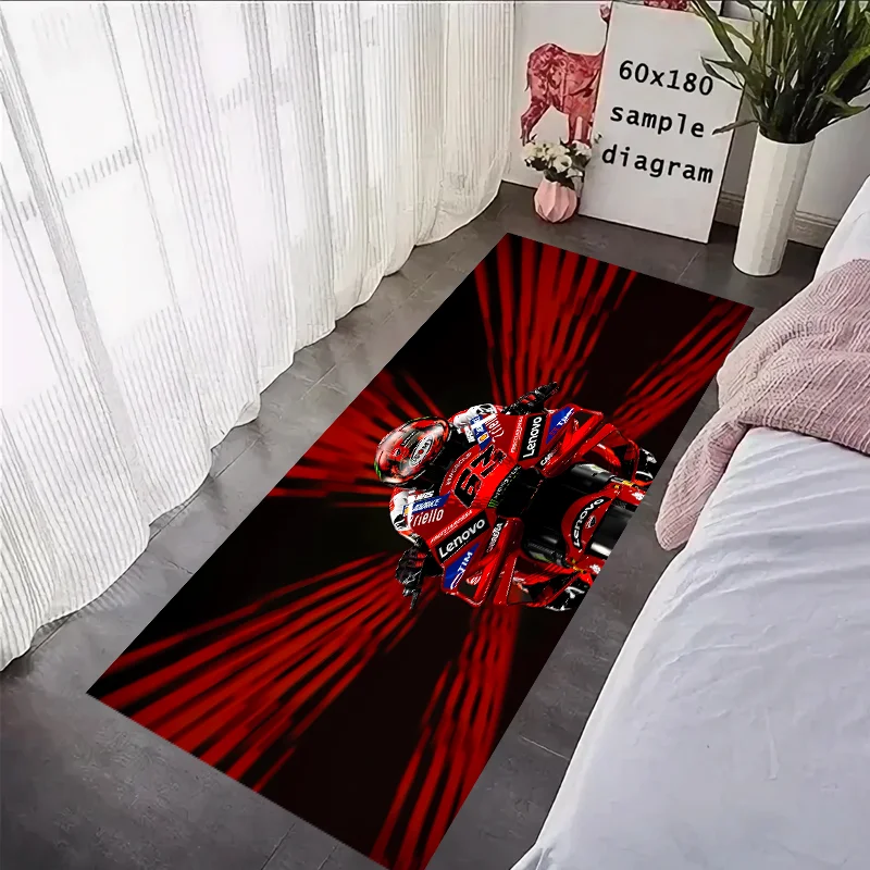 93 M-Marquezs Carpet Polyester Parking Mat Display Carpet Racing Cool Moto Display Motorcycle Mat Bedroom Anti-slip Home Decor