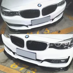 3Pcs Front Bumper Lip Spoiler Splitter Diffuser For Bmw F34 3 Series 320i 320d 325d 330d 340i 340d GT 2017-2020 Bodykits Tuning