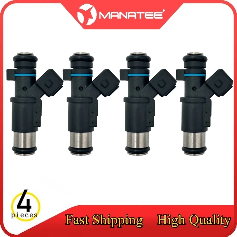

4X Car Fuel Injector Valve For PEUGEOT 1007 2005-/206/306/307 2000-2003 CITROEN C2/ C3 I 2003-2009/XSARA/SAXO 01F002A 0280156357