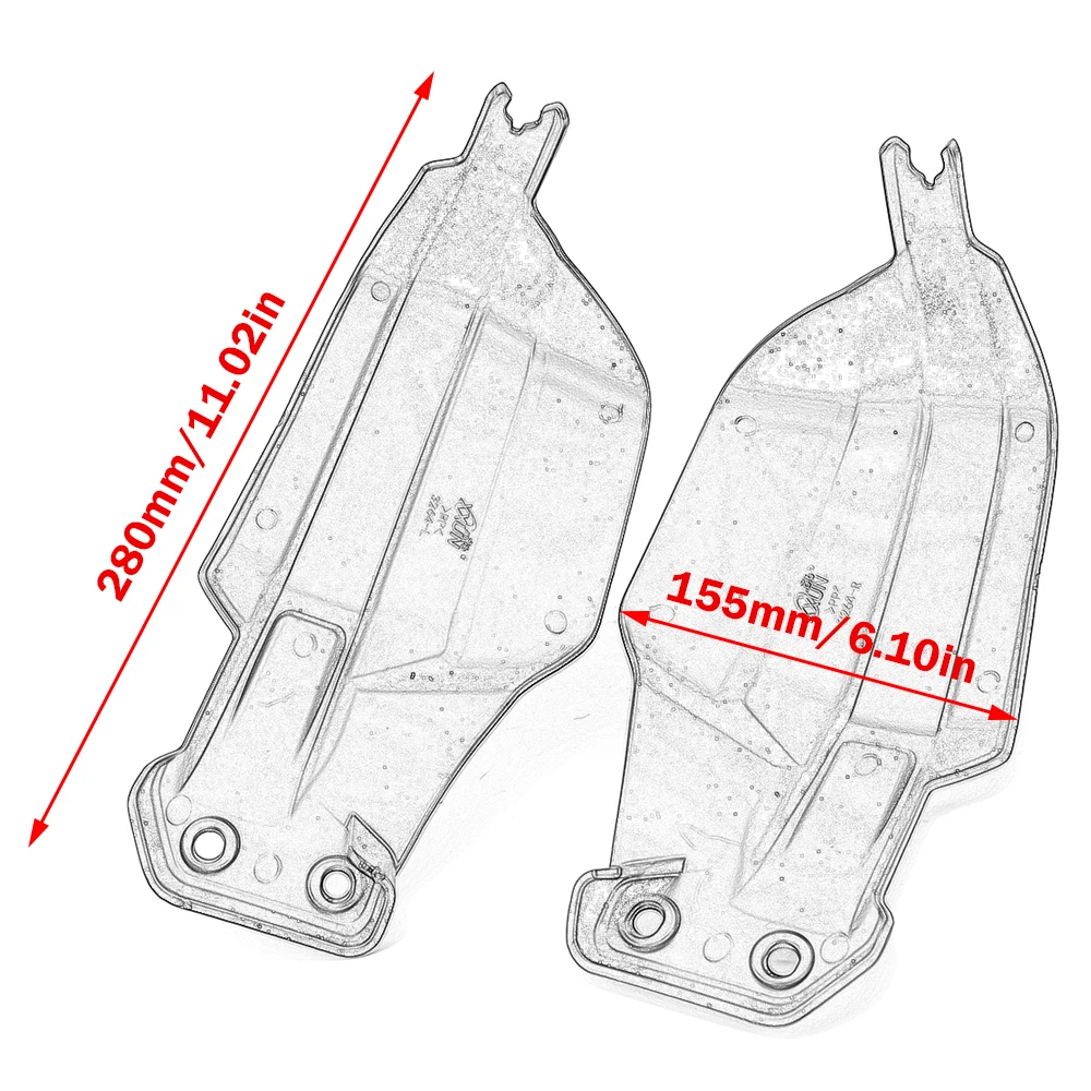 For HARLEY PAN AMERICA 1250 S RA1250 S PANAMERICA1250 21-22 Motorcycle Handguard Windshield Wind Shield Hand Guard Protector Bar