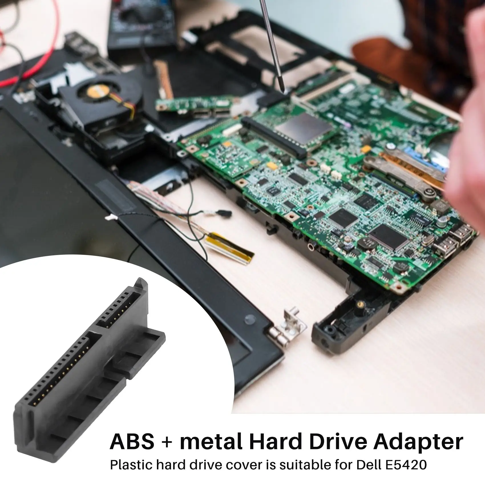 

ATJ6 E5420 Hard Disk Drive Interposer Adapter Connector SATA