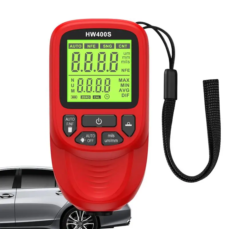 

Car Paint Thickness Tester Auto Film Coating Thickness Gauge Meter Coating Test Accessories