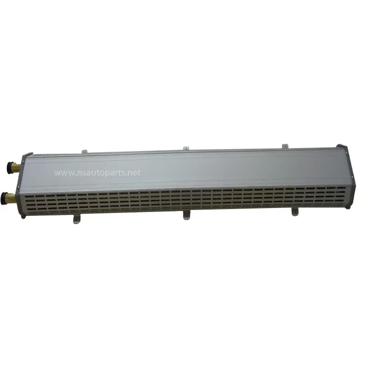 City Mini Bus Heating System Central Heating Aluminum 24v 8.5w Portable Water Heat Pipe Radiator