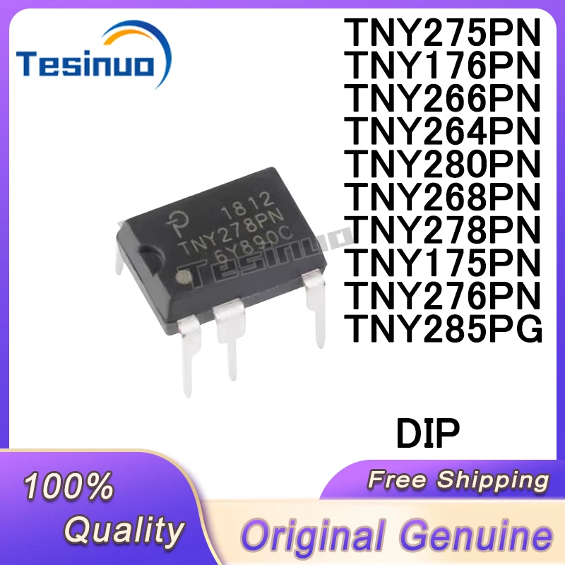 5/PCS New Original TNY175PN TNY176PN TNY264PN TNY266PN TNY268PN TNY275PN TNY276PN TNY278PN TNY280PN TNY285PG DIP chip In Stock