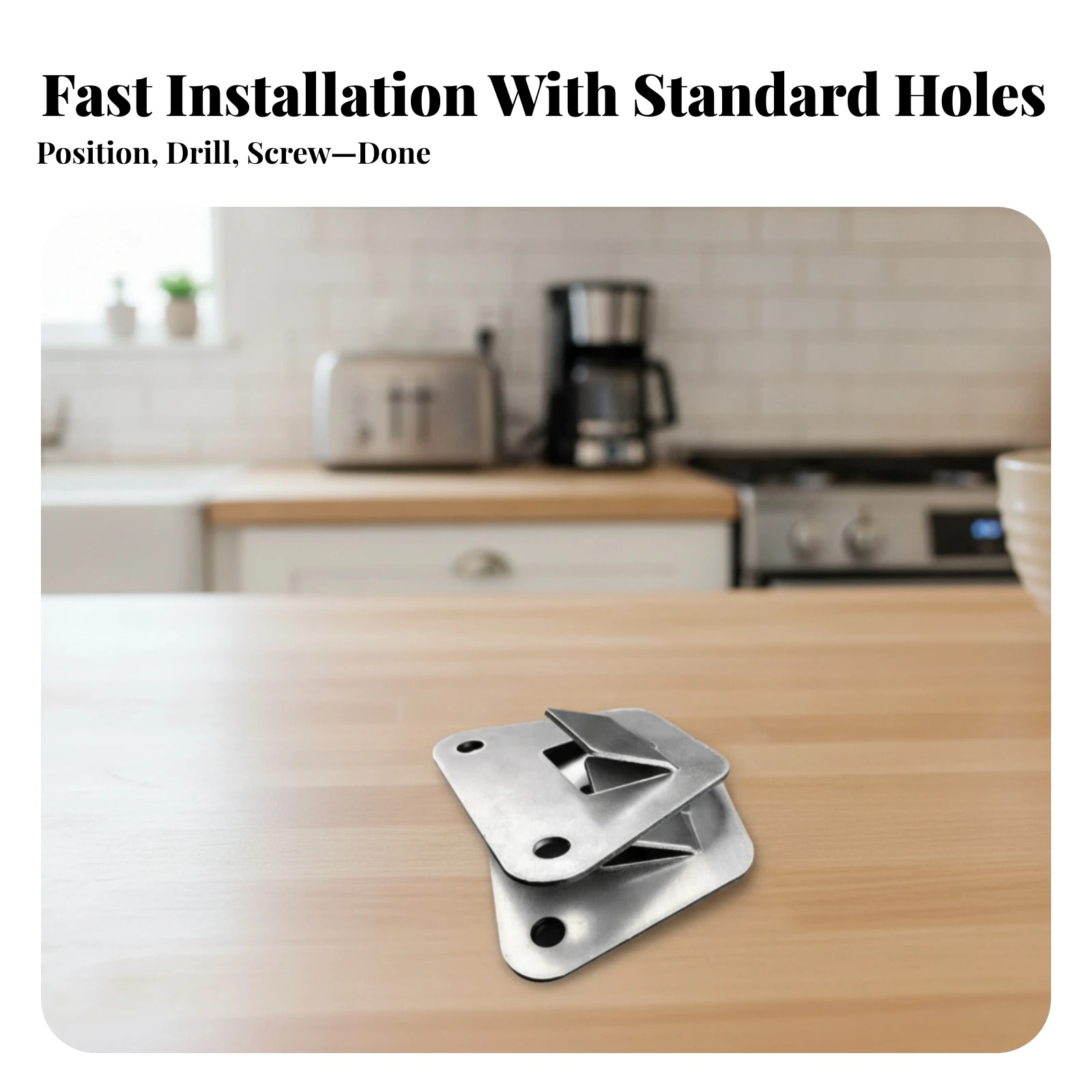 Range Hood Hanging Plate Heavy-Duty Range Hood Bracket with Hook Hanger Easy Installation Hardware Compatible for DIYers