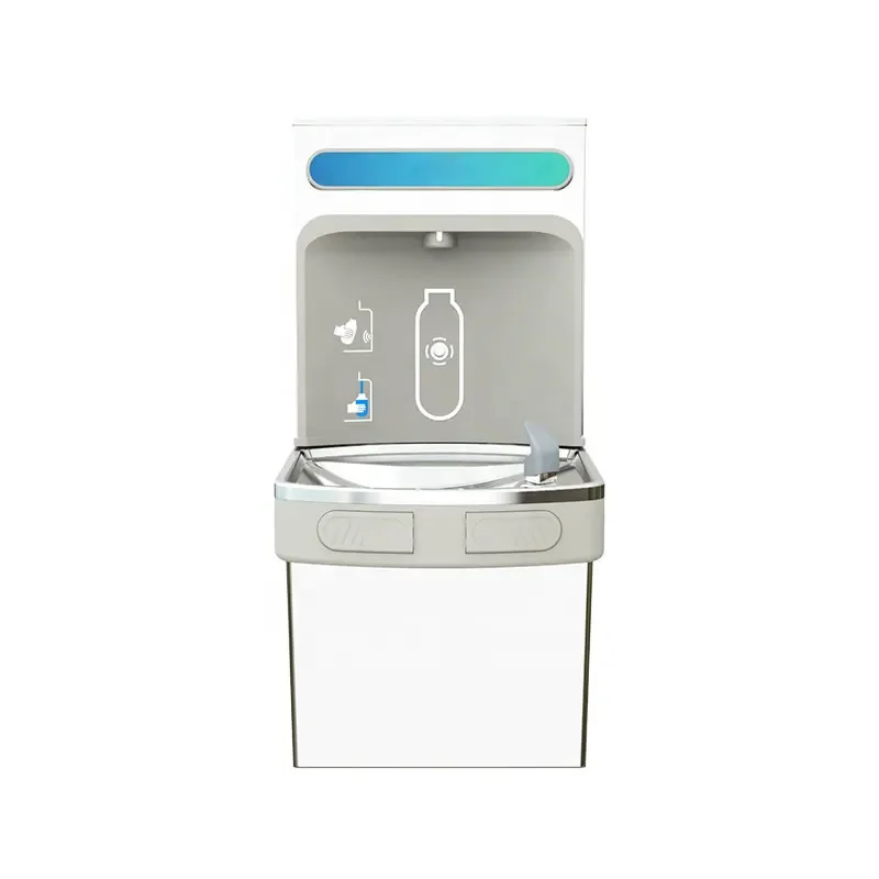 نافورة شرب عامة متينة من الفولاذ المقاوم للصدأ