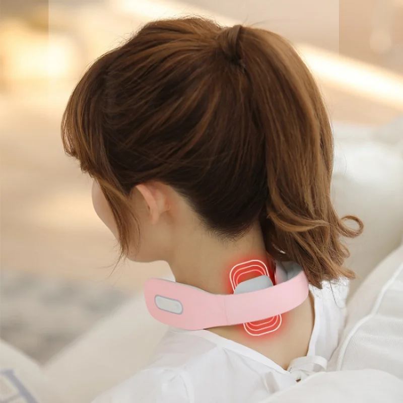 

Multifunctional Red Light Neck Physiotherapy Instrument Low Frequency Holographic Pulse Neck Shoulder Massage Instrum