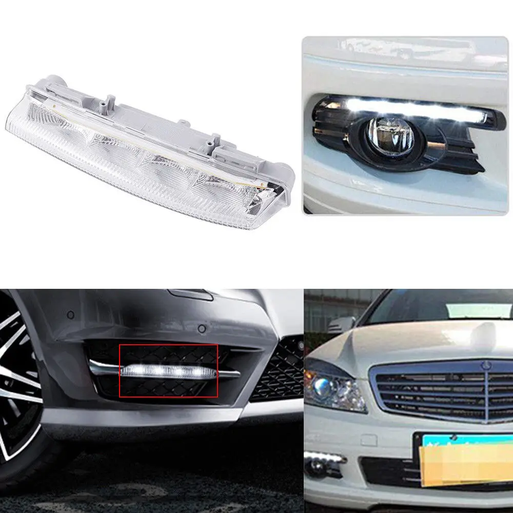 Front Right Daytime Running Fog Light Driving Lamp for Mercedes-Benz W212 C250