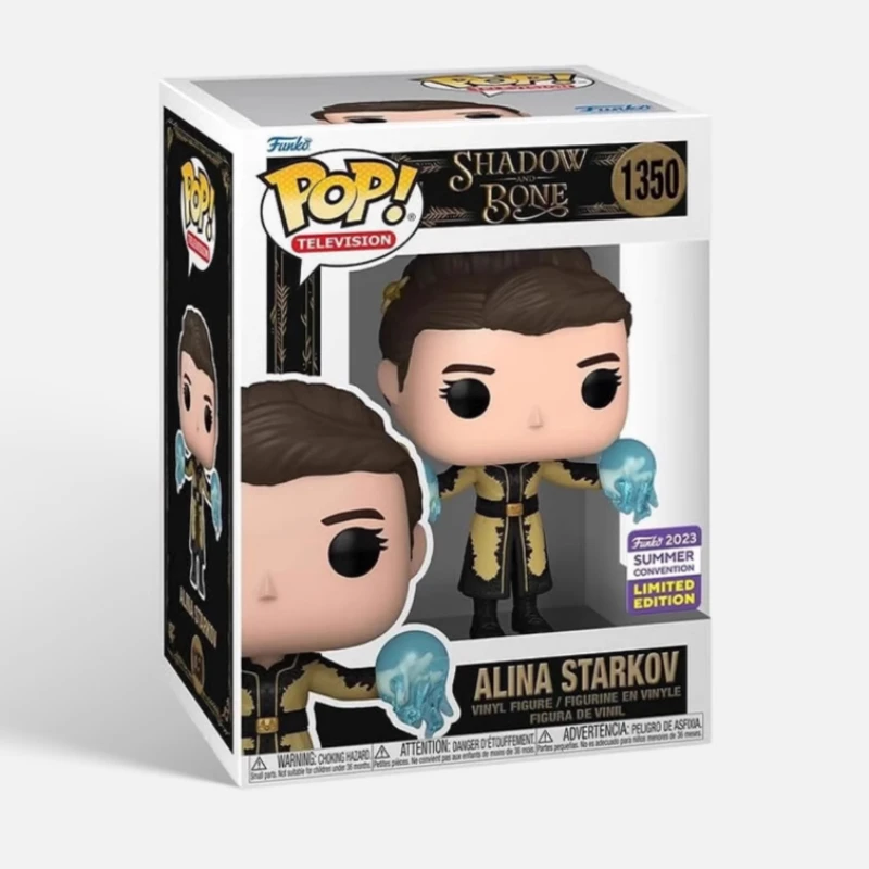 정품 에디션 FUNKO POP Shadow and Bone": Alina Alina 애니메이션 액션 데스크탑 장식 장식품 모델 장난감 Collectible Model