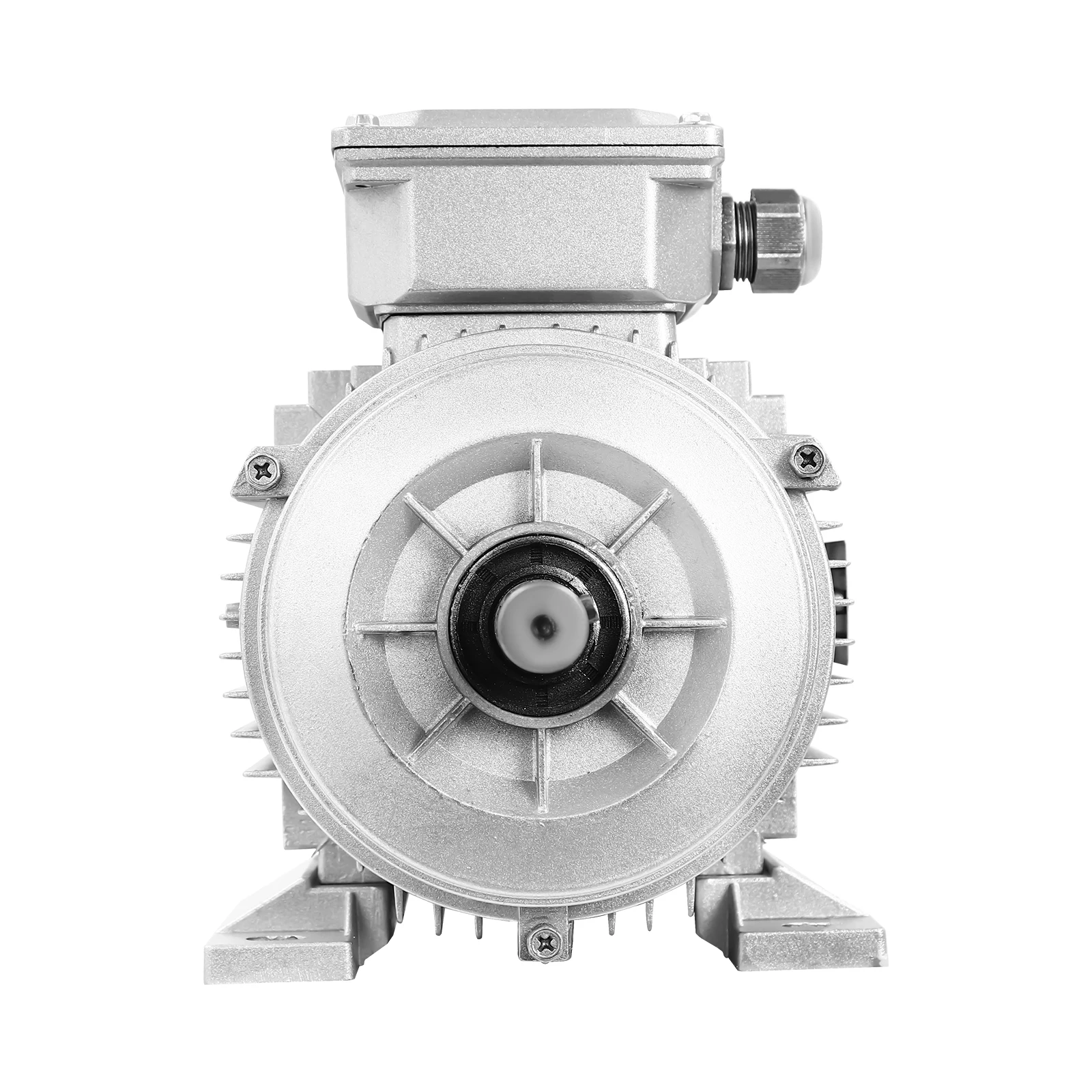 محرك كهربائي بعمود 1100 وات 19 مم، محرك لفائف نحاسي نقي ثلاثي الطور للصناعة وآلات البناء #6