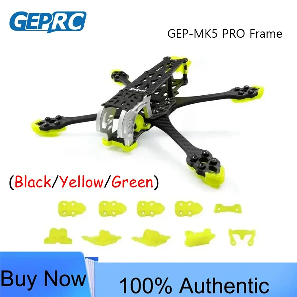 GEPRC Mark5 HD Pro Version GEP-MK5 With Upgrade TPU Kits Mark 5 FreeStyle 5inch Frame Wide X-Arm For RC DIY FPV Racing Drone