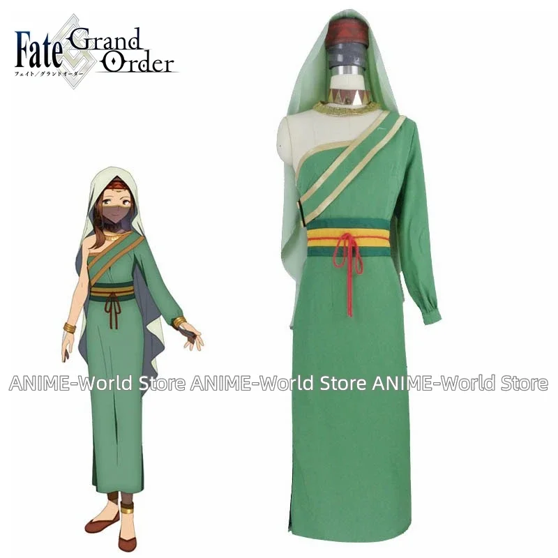 Fate Grand Order FGO Absolute Demonic Front: Babylonia Siduri Cosplay Costume Halloween Christmas Party Uniform Costom Made