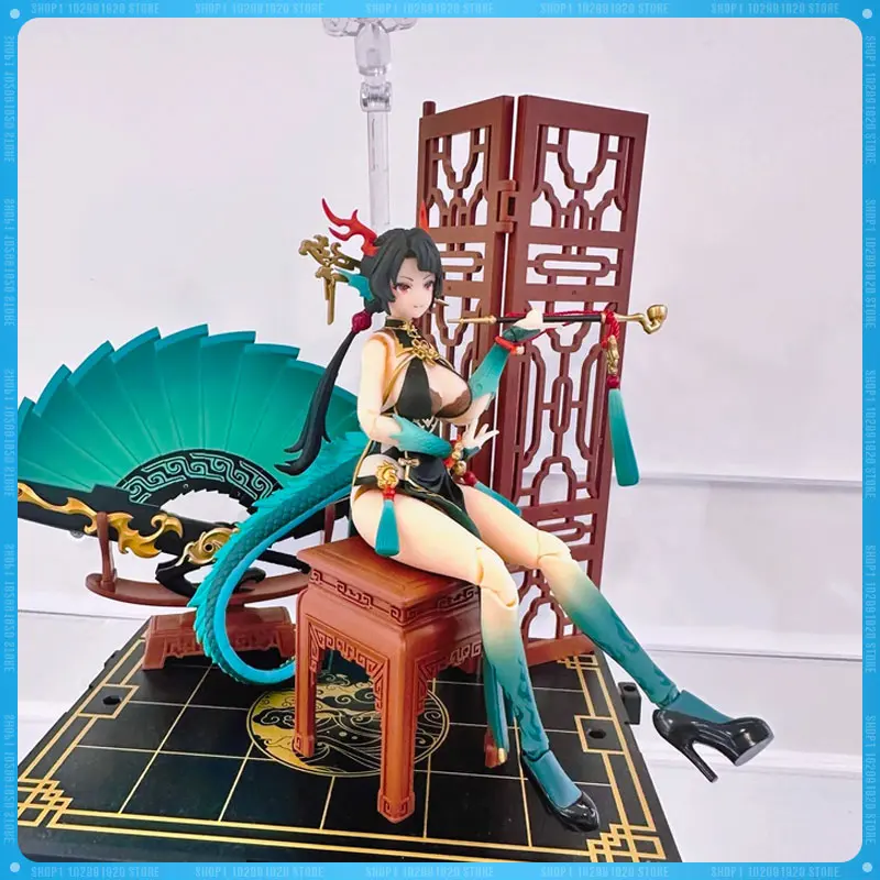 

В наличии CANG TOYS CT-TWSX-01 CTTWSX01 LOONG Twelve's War Mecha Girl Finish Product Фигурки Модель Коллекция Игрушка в подарок