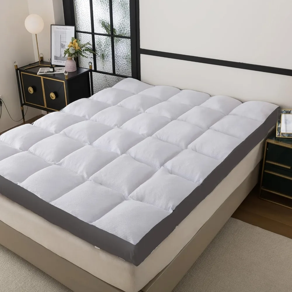 مرتبة من إسفنج الذاكرة من whatsbedding، مقاس كوين، مملوءة من رغوة الذاكرة، وسادة علوية منفوشة وناعمة للتدفئة، بوتو مضاد للانزلاق #1