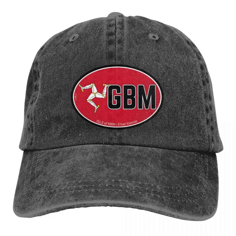 Vehicle Baseball Caps Peaked Cap Isle Of Man TT Races Sun Shade Hats for Men