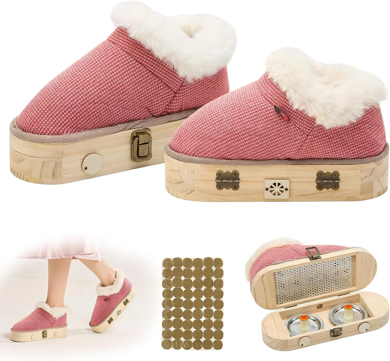 灸靴、灸棒ボックス、ヨモギ灸ボックス、灸ヒートパック、足用ツール