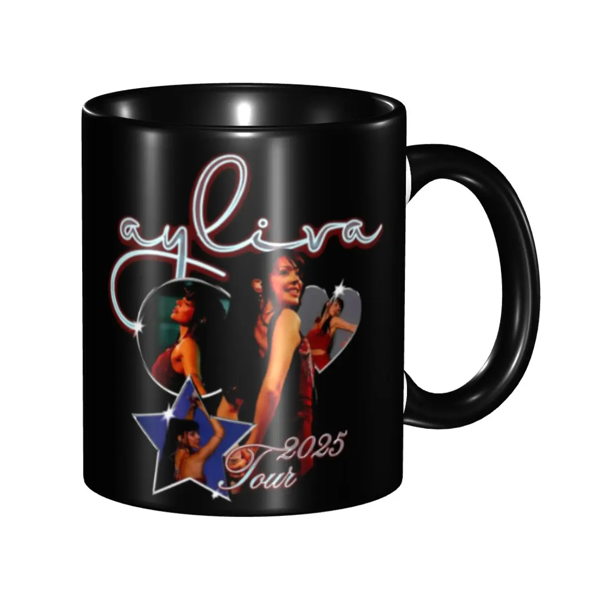 

2025 Vintage Ayliva Tour 2025 Merch Mug Funny Tea Cup