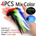 4 piezas de colores surtidos