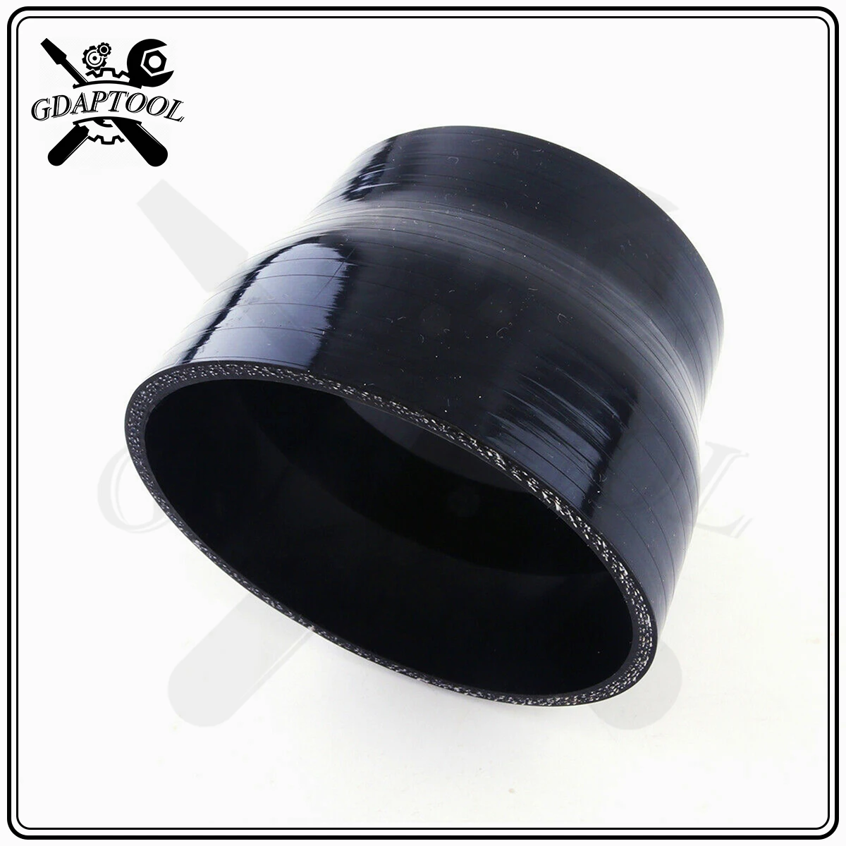 4-PLY Black 76mm Length Straight Reducer Hose ID 64mm 70mm 76mm 83mm 89mm 102mm 114mm 127mm Silicone Coolant Intercooler Tube