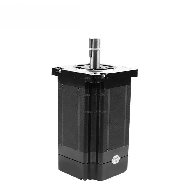 750W Closed Loop Stepper Motor 86CME85, NEMA34 Servo Motor with 1000-Line Encoder and Brake, 8.5NM 14mm Shaft