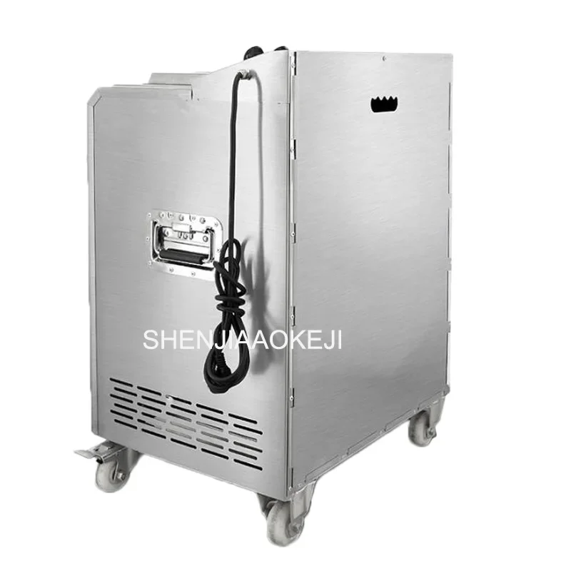 Rvs Elektrische Vleesmolen multifunctionele vlees snijmachine Versnipperd gehakt machine 220V 2200W 1PC