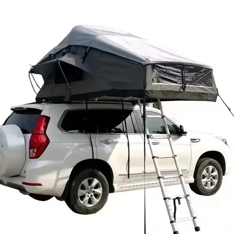 

Outdoor Picnic Four Season Portable Waterproof Rooftop Tent Foldable Soft Car Camping 4 Person Hard Shell Roof Top Tent