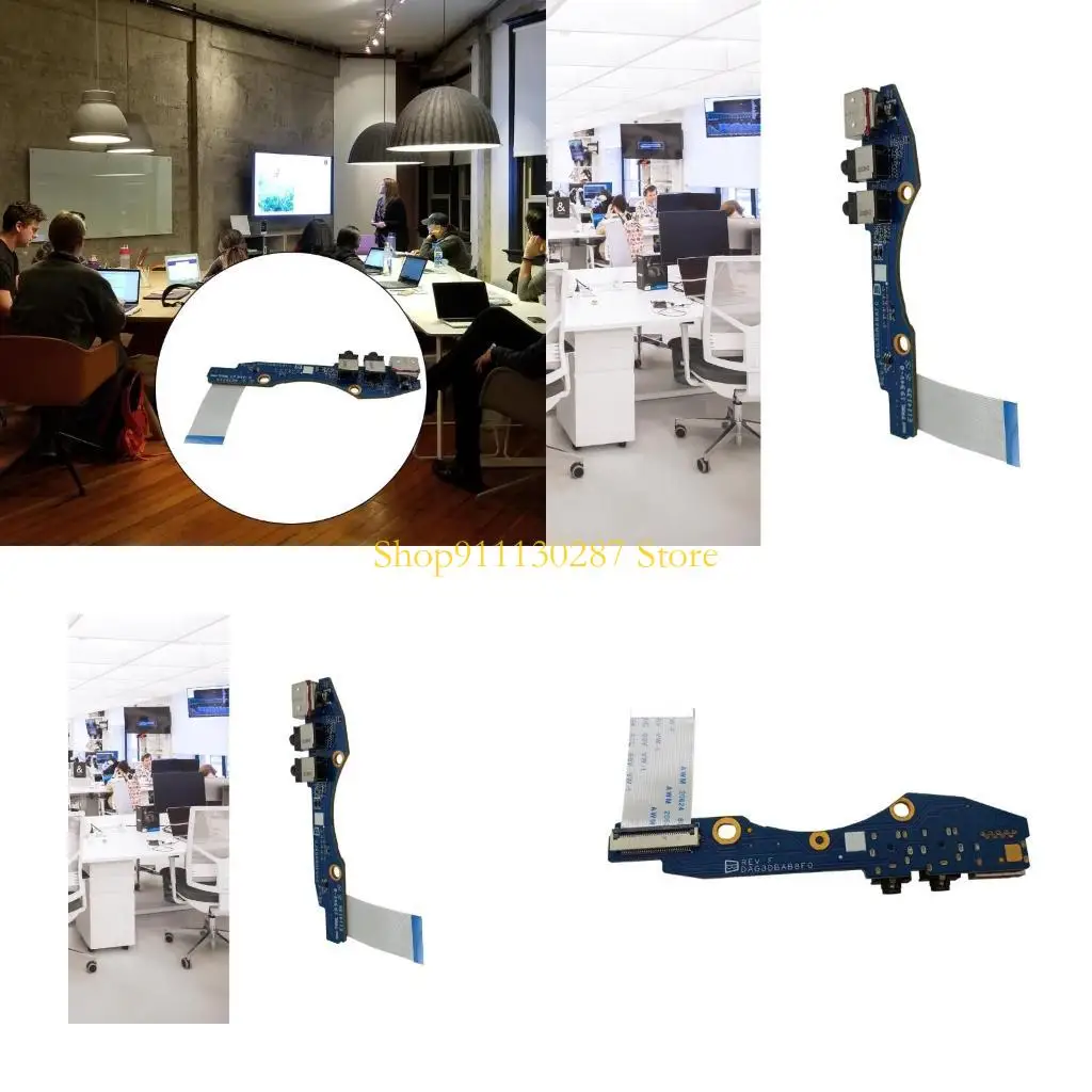 

J1HC Ноутбук USB -замена платы для павильона 15DC DAG3DBAB8F0 USB -карта Адаптер Профессиональная установка аксессуар