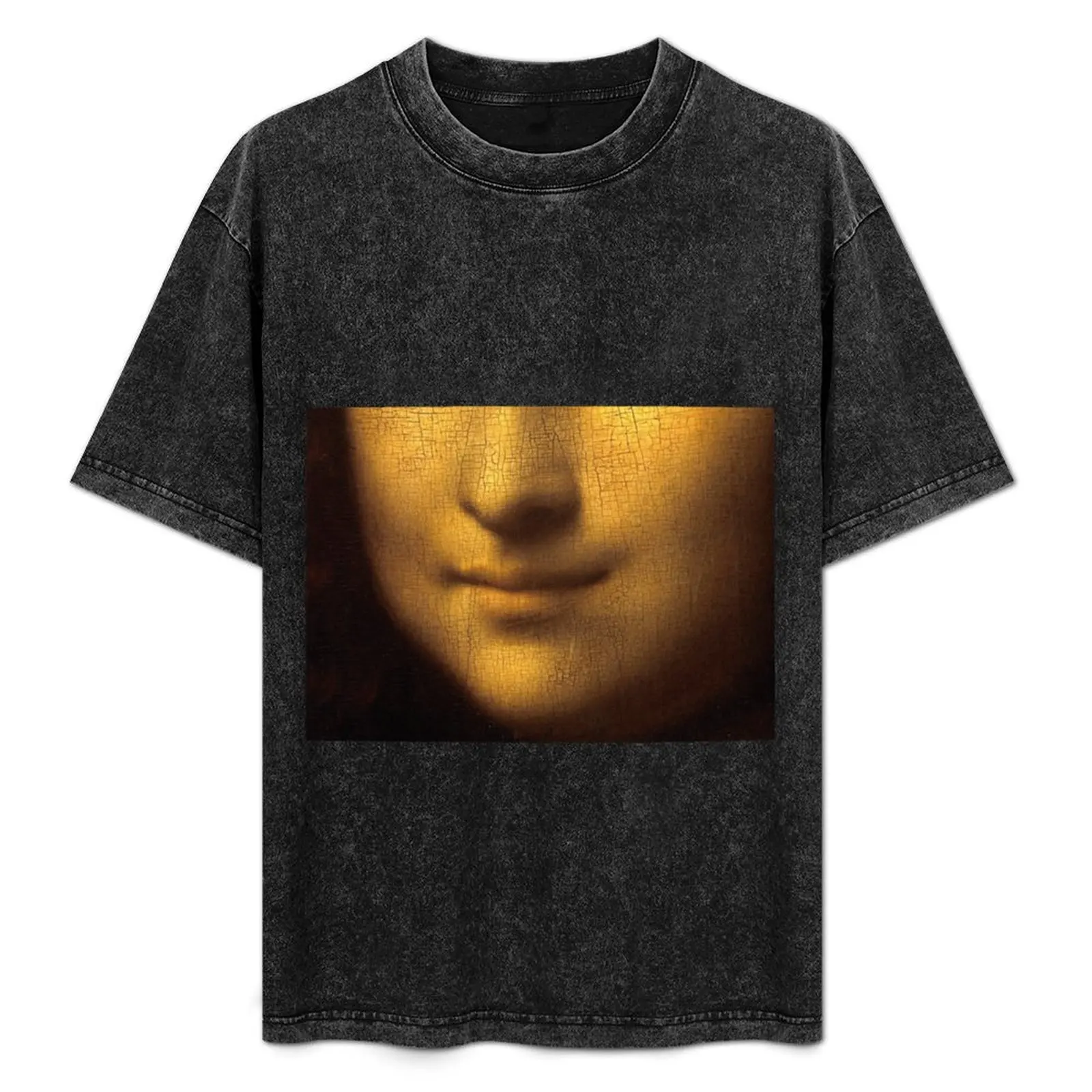 

Lisa Smile T-Shirt shirts graphic tee quick-drying plain vintage t shirt men