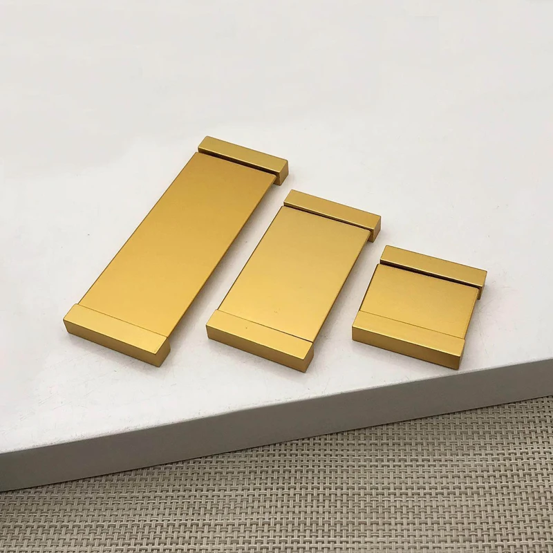 

Скрытая ручка для выдвижного ящика шкафа, простая невидимая ручка для дверцы шкафа, ручка из цинкового сплава для обувного шкафа, накладная, золотистая, плоская, для откидной дверцы