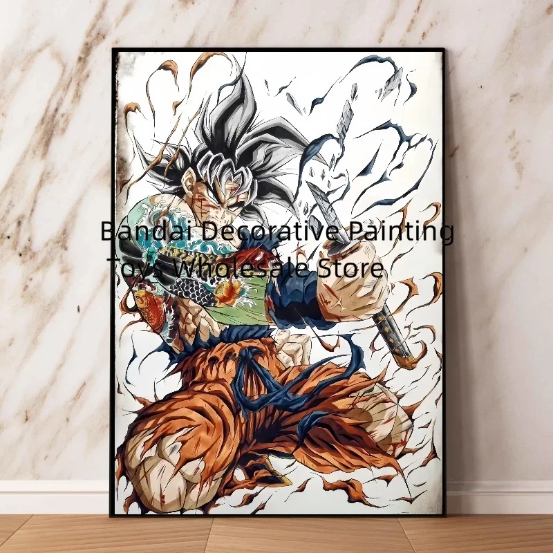 Bandai Anime Dragon Ball HD Canvas No Frame Wall Decoration Painting Picture Poster Decorative Removable Living Room Art Print