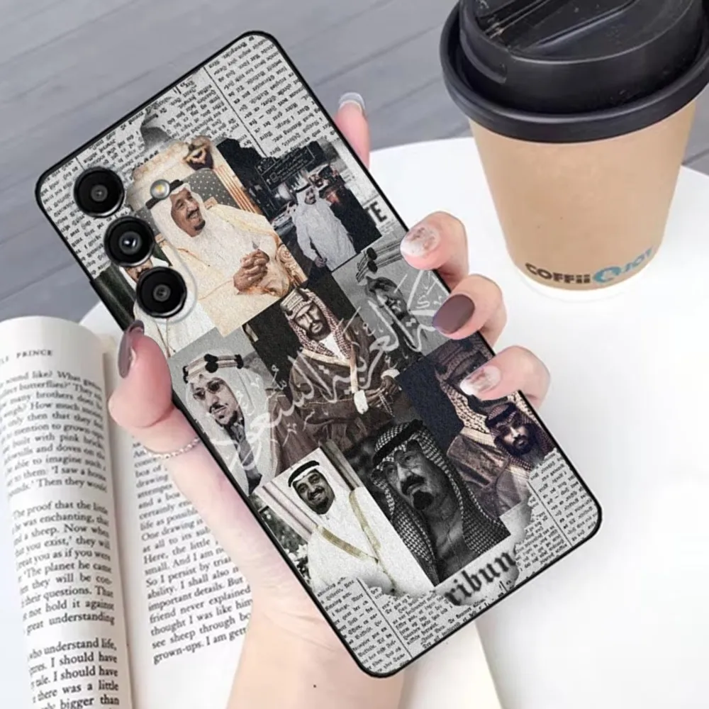 Mohammed bin Salman MBS Phone Case For Samsung S 25,24,21,22,23,30,20,Ultra,Plus,Fe,Lite,Note,10,9,5G Black Soft