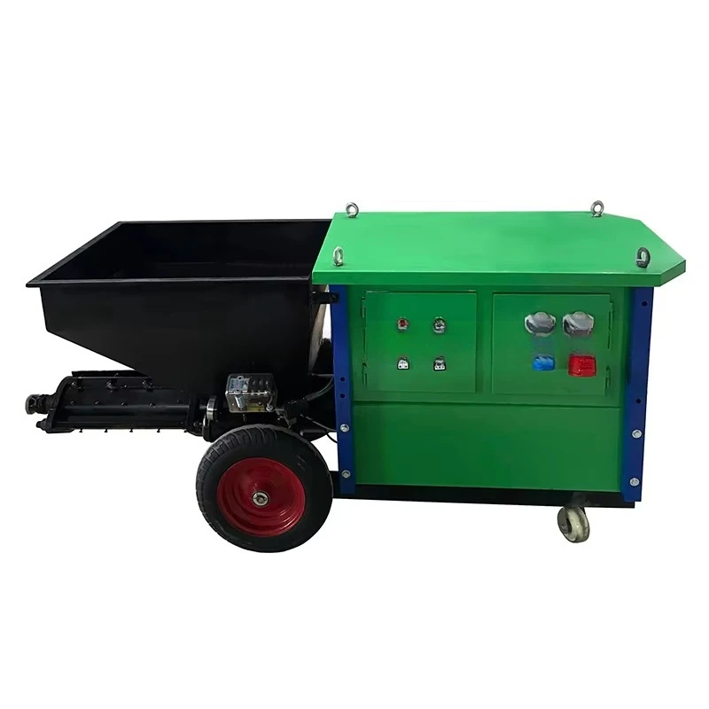 Industrial Heavy-Duty Mortar Spray Machine 100L High Pressure Anti-Clogging Design for Fireproof Coating Cement Concrete Sprayer