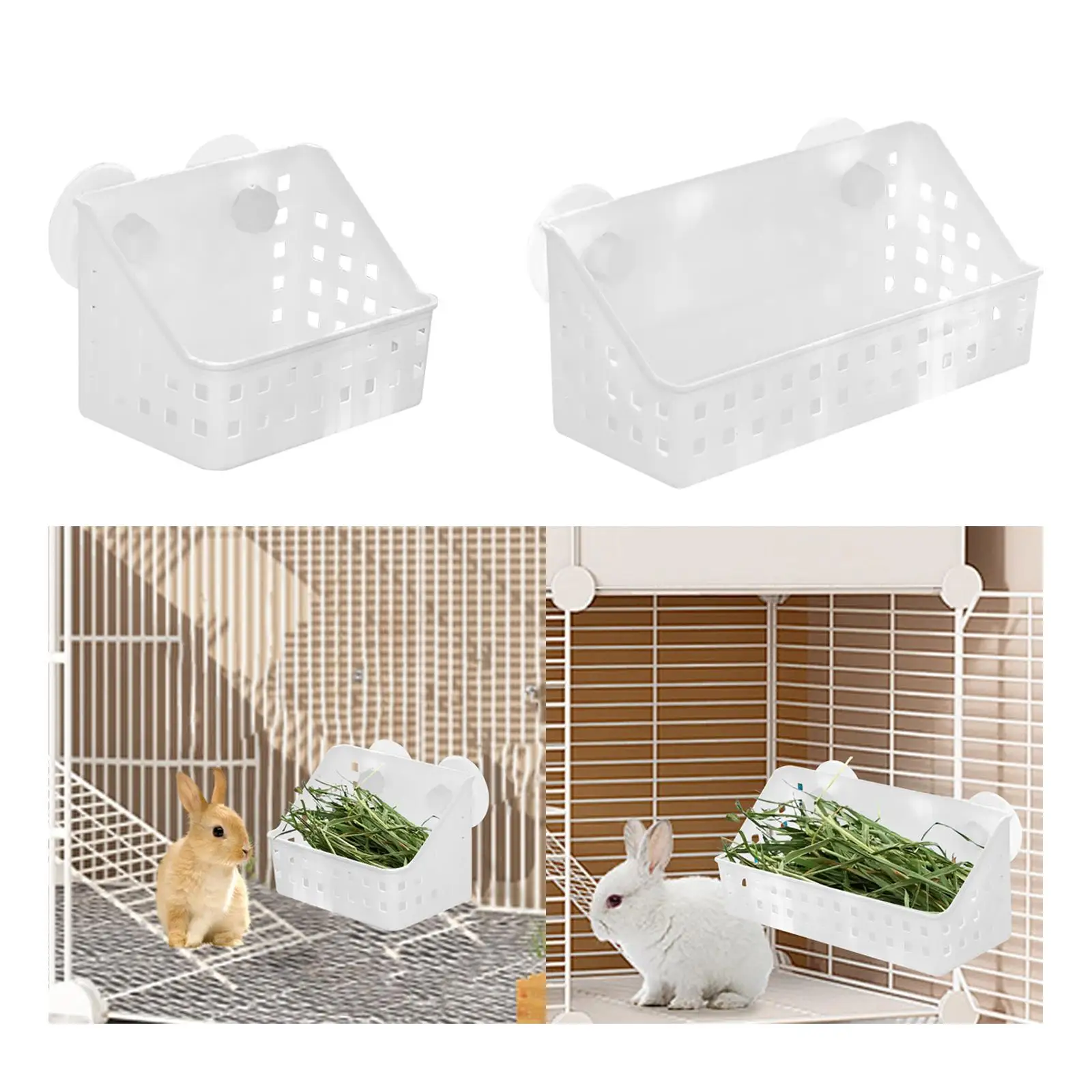 Rabbit Hay Feeder Rack Guinea Pig Hay Rack for Guinea Pig Hamster Cage Bunny