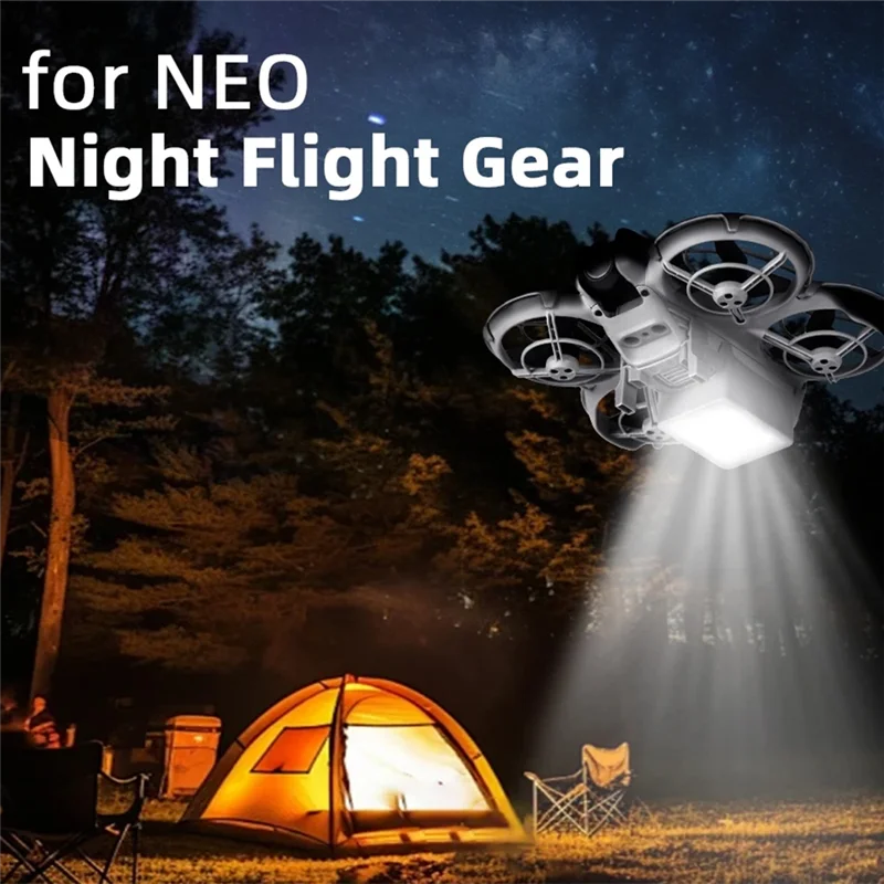 A73E-Drone Accessories For DJI NEO Night Navigation Light Luminous Heightening Bracket LED Night Warning Lightweight Light